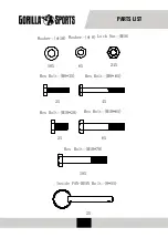 Preview for 6 page of gorilla sports 101046 Manual