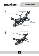 Предварительный просмотр 9 страницы gorilla sports 101178 Manual