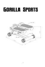 Preview for 4 page of gorilla sports Mini Stepper Usage And Maintenance Instructions