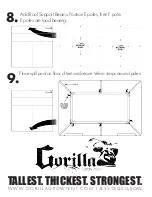 Preview for 6 page of Gorilla 4x8 Grow Tent Assembly Instructions Manual