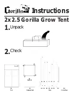 Preview for 1 page of Gorilla GGTSH22 Instructions Manual