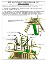 Предварительный просмотр 20 страницы Gorilla Monkey Bar Add On Assembly Manual