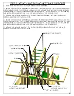 Предварительный просмотр 21 страницы Gorilla Monkey Bar Add On Assembly Manual