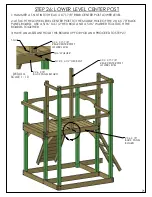 Preview for 26 page of Gorilla Treasure Trove II Assembly Manual