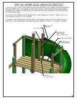 Preview for 40 page of Gorilla Treasure Trove II Assembly Manual