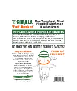 Preview for 2 page of Gorilla Tuff-Basket Quick Start Manual