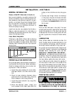 Preview for 8 page of GORMAN-RUPP PUMPS S6A1-E60 460/3 Installation, Operation And Maintenance Manual