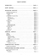 Preview for 3 page of GORMAN-RUPP PUMPS Shield-A-Spark 80 Series Installation, Operation, And Maintenance Manual With Parts List