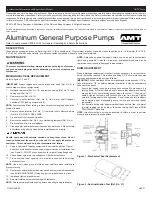 GORMAN-RUPP AMT GCW Series Specifications Information And Repair Parts Manual предпросмотр