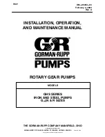 GORMAN-RUPP GHS Series Installation, Operation And Maintenance Manual предпросмотр