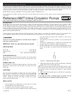 Предварительный просмотр 1 страницы GORMAN-RUPP Patterson/AMT 573 Series Specifications Information And Repair Parts Manual