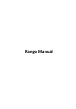 GoSense Rango Manual preview