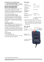 Предварительный просмотр 5 страницы Gossen MetraWatt COIL ADAPTER XTRA Operating Instructions Manual