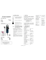 Preview for 1 page of Gossen MetraWatt CP 30 Operating Instructions