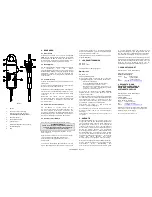 Preview for 2 page of Gossen MetraWatt CP 30 Operating Instructions