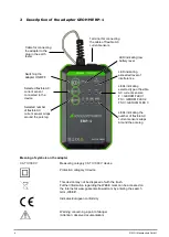 Preview for 4 page of Gossen MetraWatt GEOHM ERP-1 Operating Instructions Manual