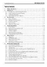 Preview for 3 page of Gossen MetraWatt M281A Operating Instructions Manual