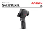 Gossen MetraWatt M508G Operating Instructions Manual preview