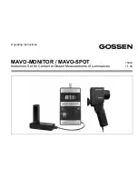 Предварительный просмотр 1 страницы Gossen MetraWatt MAVO-MONITOR Operating Instructions Manual