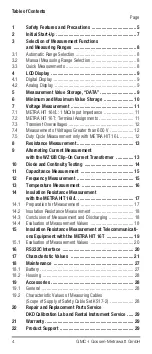 Preview for 4 page of Gossen MetraWatt METRA HIT 16I/L Operating Instructions Manual