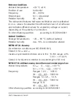 Preview for 21 page of Gossen MetraWatt METRA HIT 1A Operating Instructions Manual