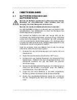 Preview for 10 page of Gossen MetraWatt METRAFLEX 3000 Operating Instructions Manual