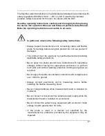 Preview for 21 page of Gossen MetraWatt METRAFLEX 3000 Operating Instructions Manual