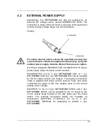 Preview for 27 page of Gossen MetraWatt METRAFLEX 3000 Operating Instructions Manual