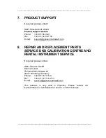 Preview for 32 page of Gossen MetraWatt METRAFLEX 3000 Operating Instructions Manual