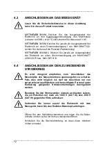 Preview for 12 page of Gossen MetraWatt METRAFLEX 3000MXL Operating Instructions Manual