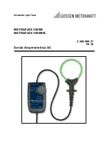 Preview for 65 page of Gossen MetraWatt METRAFLEX 3000MXL Operating Instructions Manual