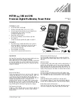 Gossen MetraWatt MetraHit 28s Manual preview