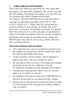 Preview for 4 page of Gossen MetraWatt METRAmax 6 Operating Instructions Manual