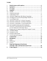 Preview for 3 page of Gossen MetraWatt METRAport 3A Operating Instructions Manual