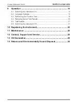 Preview for 3 page of Gossen MetraWatt PROFITEST H+E EASY CHECK Operating Instructions Manual