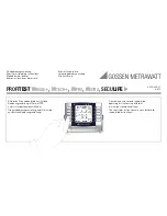 Preview for 1 page of Gossen MetraWatt PROFITEST MBASE+ Short-Form Operating Instructions