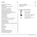 Preview for 2 page of Gossen MetraWatt R2080 Operating Instructions Manual