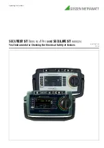 Preview for 1 page of Gossen MetraWatt SECULIFE ST BASE 25 Operating Instructions Manual