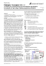 Preview for 1 page of Gossen MetraWatt SECULOAD Z745V Operating Instructions