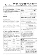 Preview for 3 page of Gossen MetraWatt SECUTEST PRO Quick Start Manual