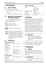 Предварительный просмотр 3 страницы Gossen MetraWatt Z227O Operating Instructions