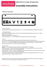 Preview for 6 page of GoStand 2 Series Assembly Instructions Manual