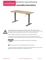 Preview for 1 page of GoStand Series 2 Assembly Instructions