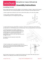 Preview for 4 page of GoStand Series 2 Assembly Instructions