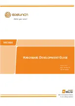 GOSUNCN WeLink ME3616 Hardware Development Manual preview