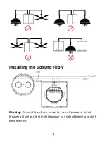 Preview for 4 page of gosund Flip V User Manual