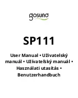 gosund SP111 User Manual предпросмотр