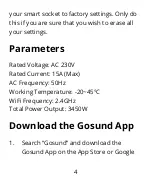 Предварительный просмотр 4 страницы gosund SP111 User Manual