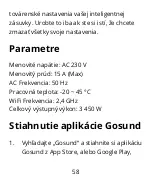 Предварительный просмотр 58 страницы gosund SP111 User Manual