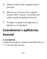 Предварительный просмотр 62 страницы gosund SP111 User Manual